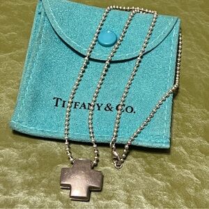 Tiffany & Co. Roman Cross Necklace!